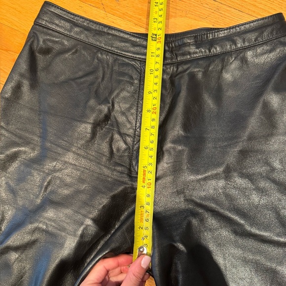 Danier leather vintage high rise crop pants - Picture 10 of 11